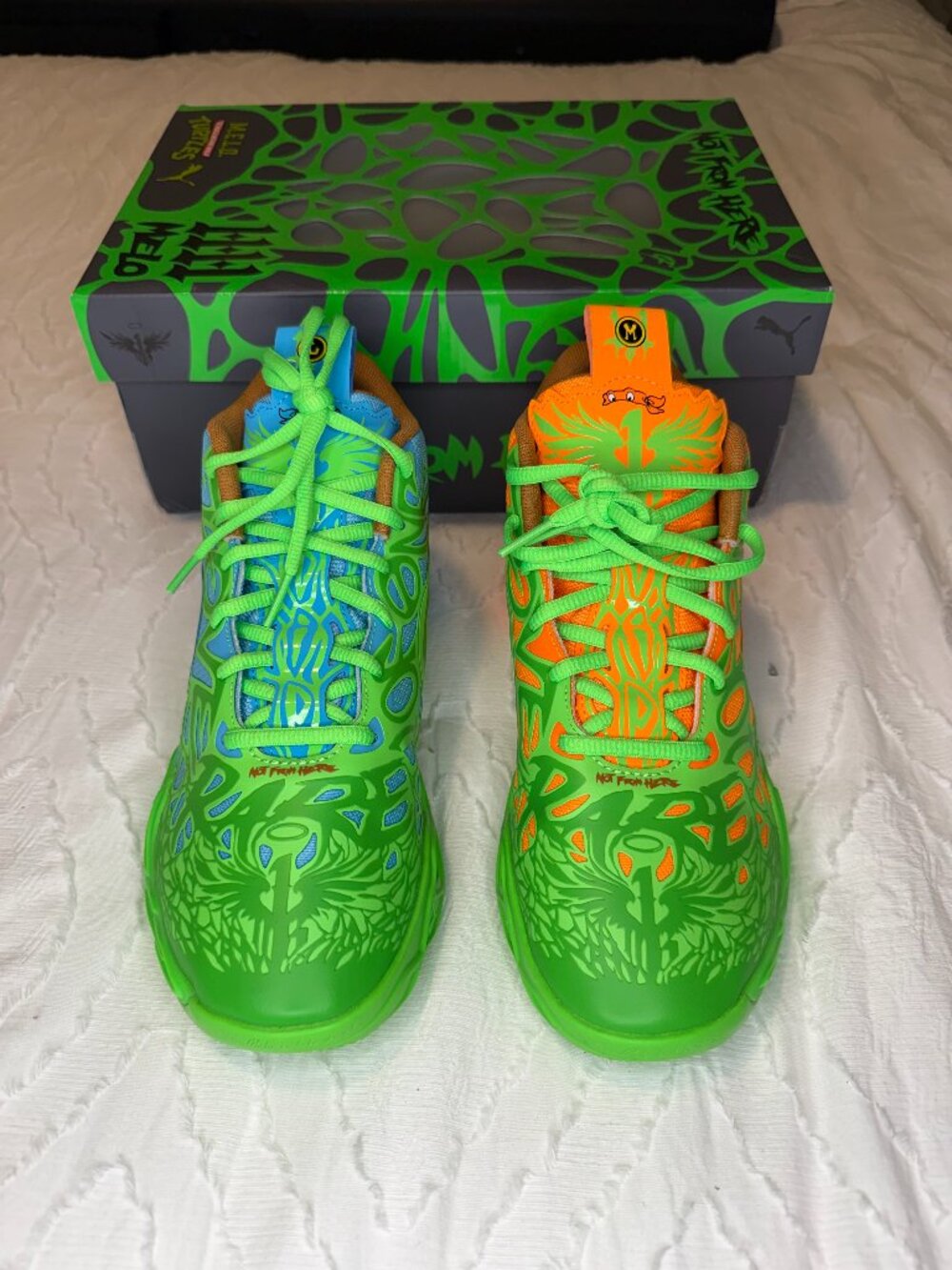 PUMA LAMELO BALL MB.04 Teenage Mutant Ninja Turtles Leonardo & Michelangelo